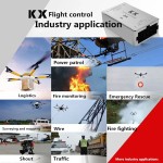 JIYI KX Control RTK Cloud Background Obstacle Avoidance and Emergency UAV Controller Accessory for Drones